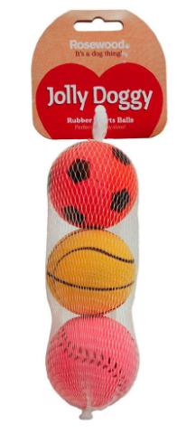 Rubber Balls - 3 Pieces (3 Units)