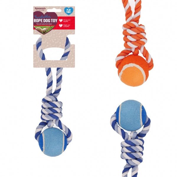 3" Tennis Ball Tug Assorted (3 Units)