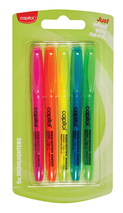 5 Highlighters (6 Units)