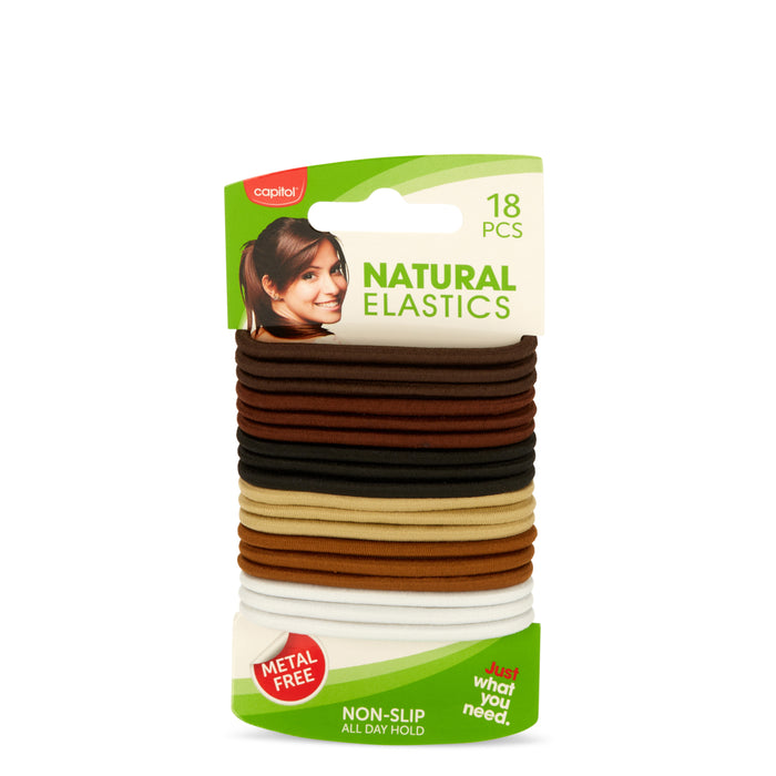 Natural Hair Elastics (6 Units)