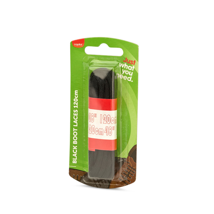 2 Boot Laces Black (12 Units)