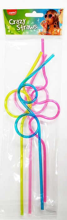 Crazy Straws - 4 Pack (12 Units)