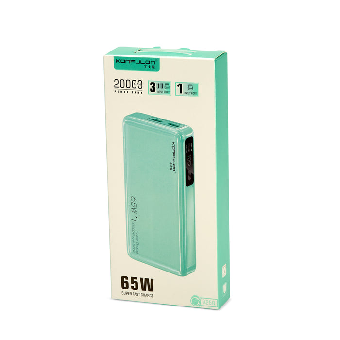 USB 65W Super-Fast Charge Power Bank (1 Unit)