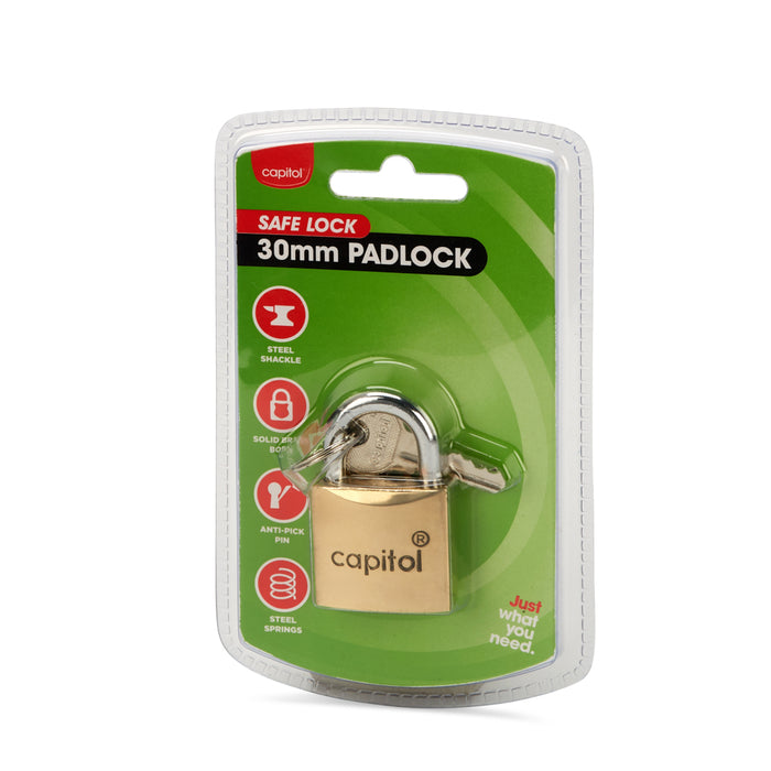 Padlock 30mm (6 Units)
