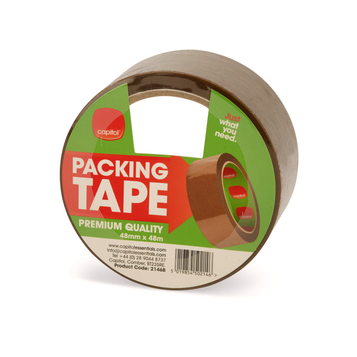 Parcel Tape Brown 48mm x 48m (6 Units)
