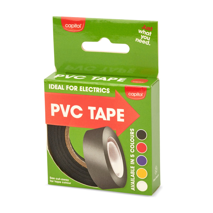 PVC Tape Black (12 Units)