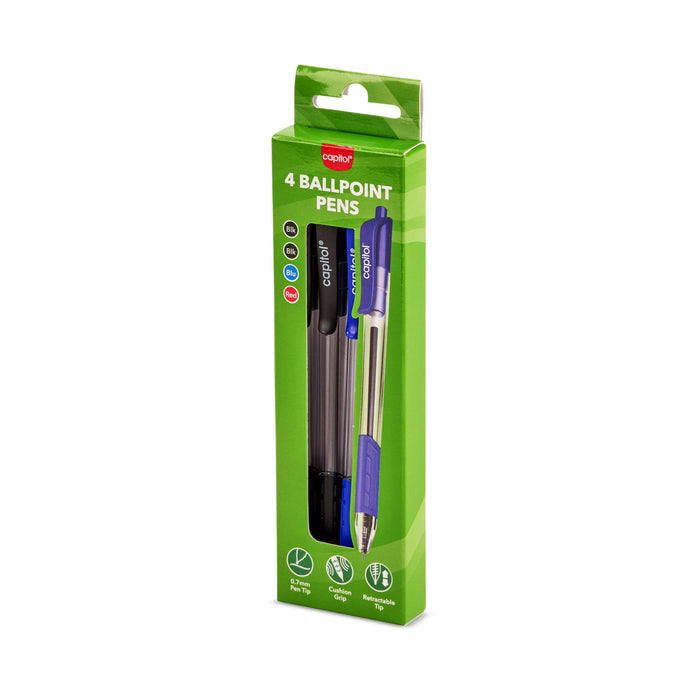 4 Ball Point Pens (12 Units)