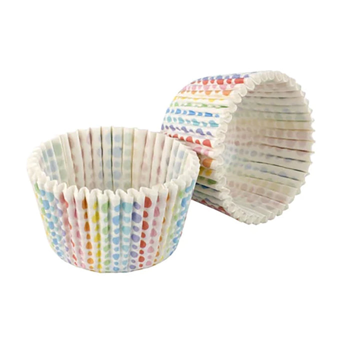 Tala Rainbow Dot Baking Cases - 32 Pack (6 Units)
