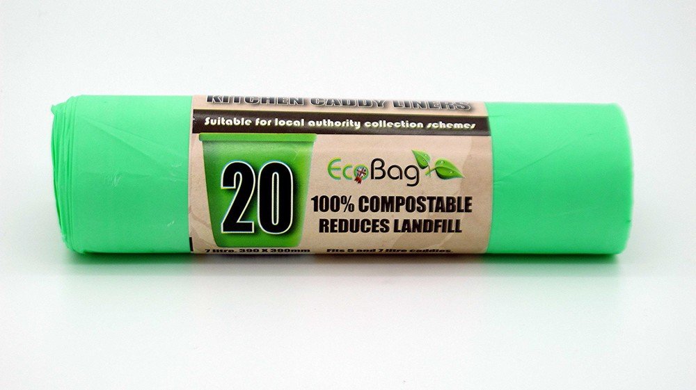 EcoBag 20 Compostable Caddy Liners 7L (6 Units)