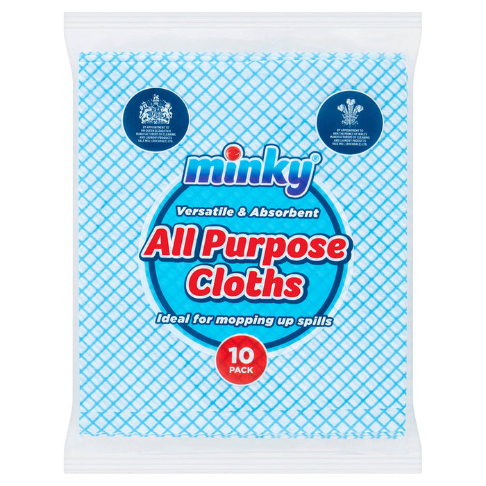 Minky All Purpose Cloths - 10 Pack (20 Units)