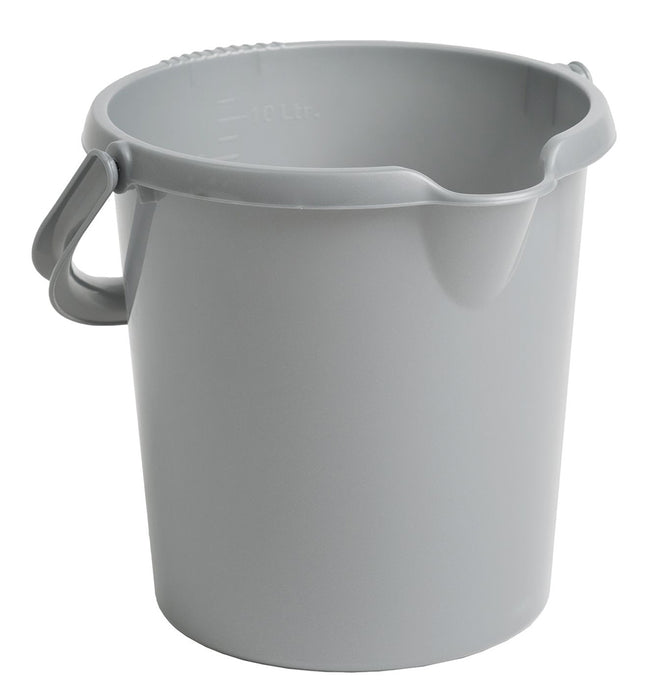 Casa 10L Bucket Silver (3 Units)