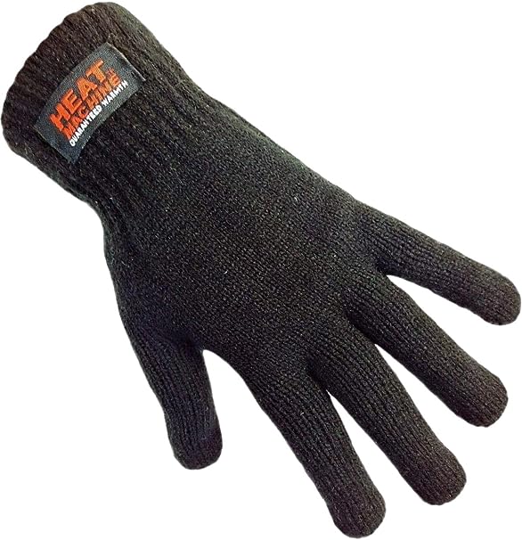Heat Machine, Men's Black Gloves - 1 Pack (12 Units)