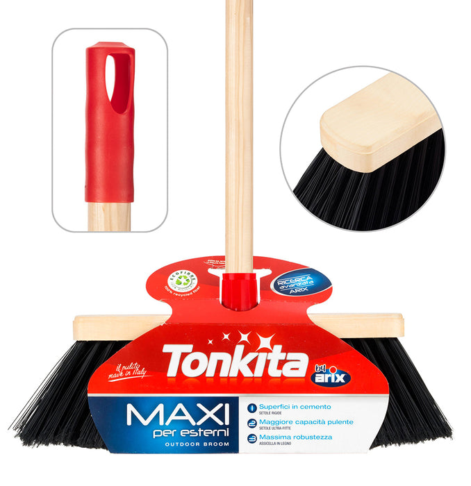 Tonkita, Maxi Outdoor Broom (6 Units)