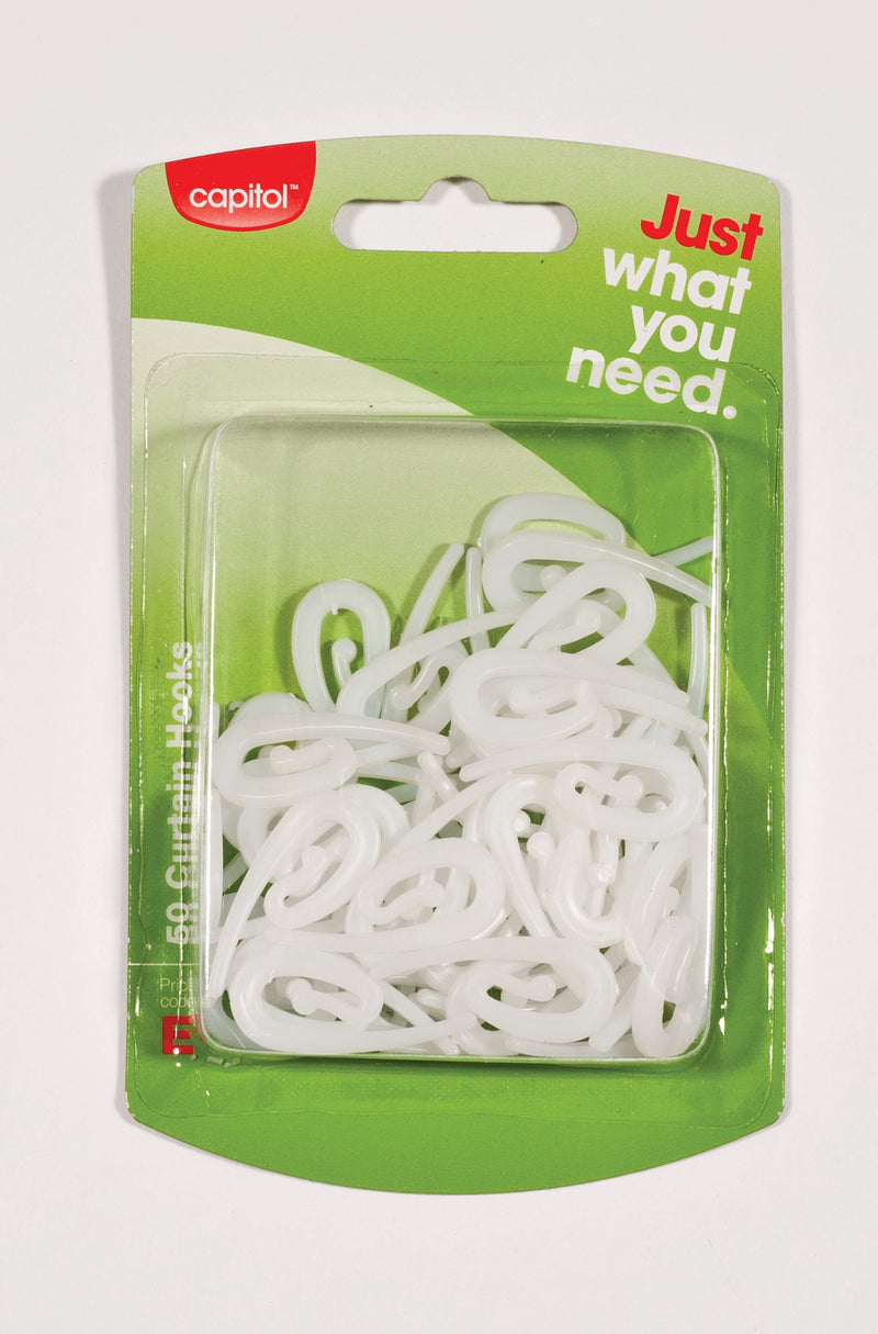 50 Curtain Hooks (12 Units)
