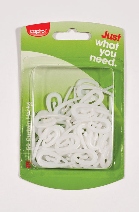 50 Curtain Hooks (12 Units)