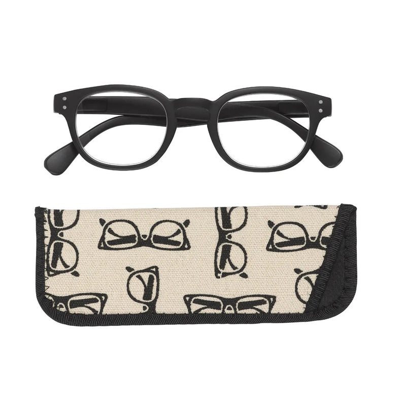 Reading Glasses +3.5 Thick Black (3 Units)