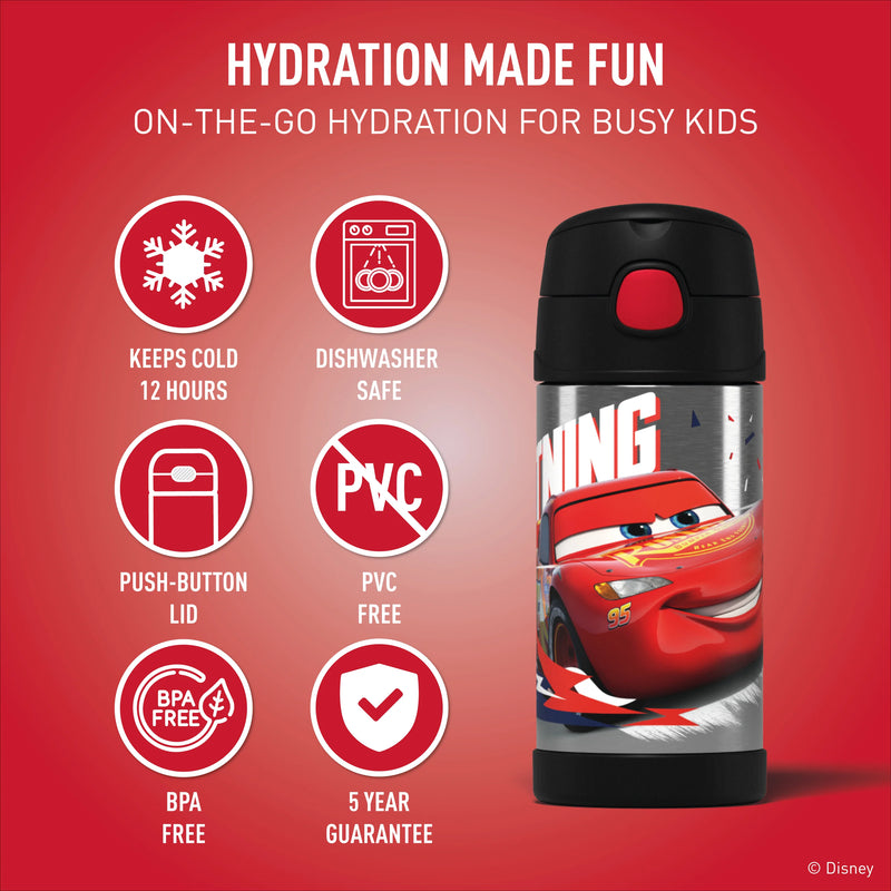Thermos Funtainer Bottle 355ml Cars