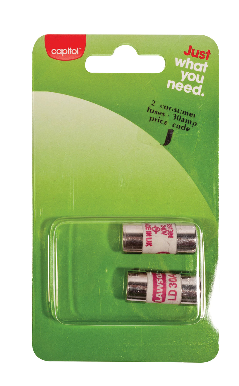 Consumer Fuses 30 Amp - 2 Pack (6 Units)