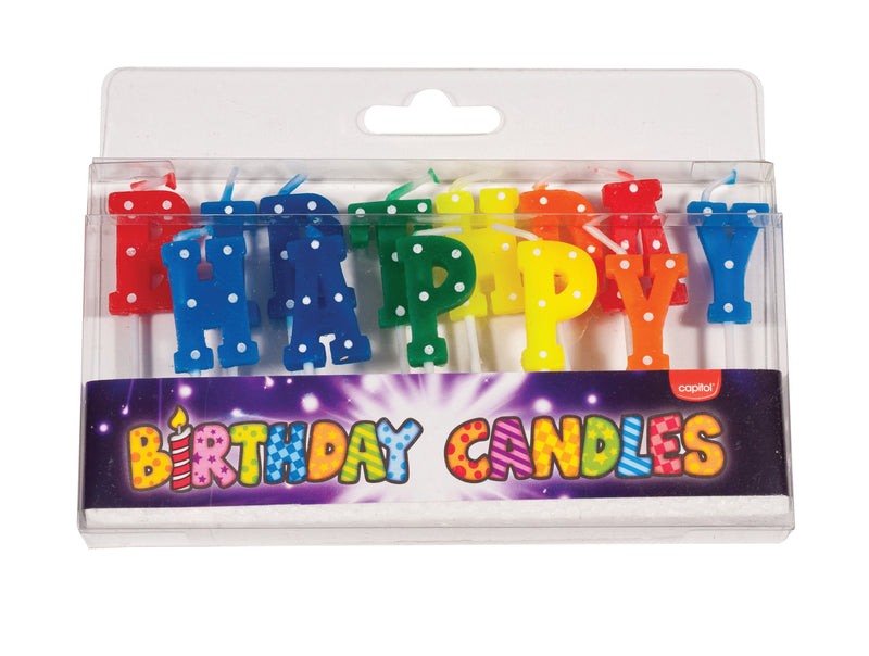 Happy Birthday Candle (6 Units)