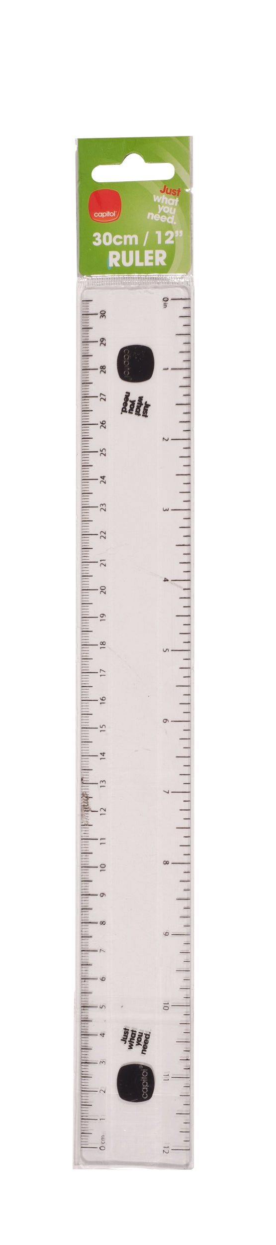 30cm/12 Inch Ruler (6 Units)
