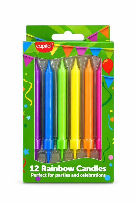 12 Rainbow Candles (6)