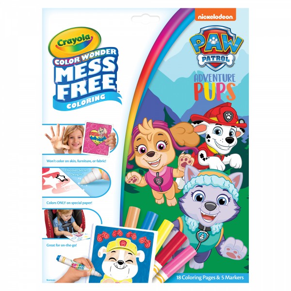 Paw Patrol Adventure Pups Colour Wonder (9 Units)