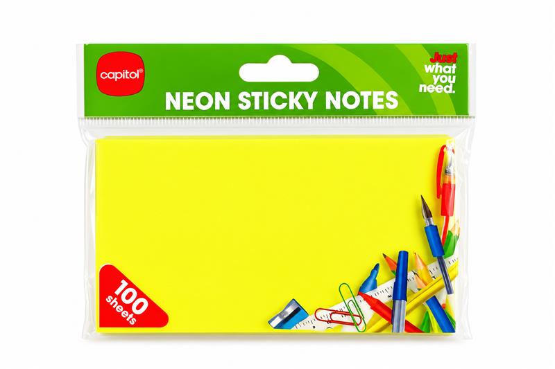 Neon Sticky Notes (6)
