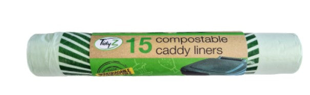 15 Compostable Caddy Liners 10L (6)