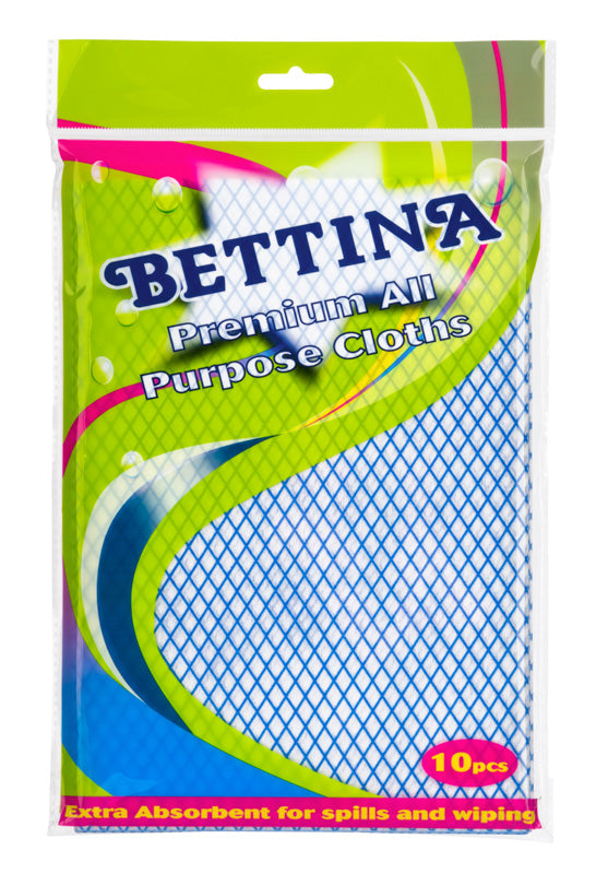 Bettina All Purpose Cloths 10pcs (8 Units)