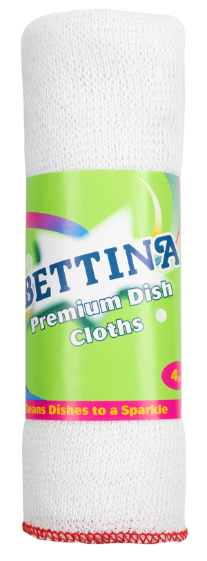 Bettina 4pc Dishcloths (10 Units)