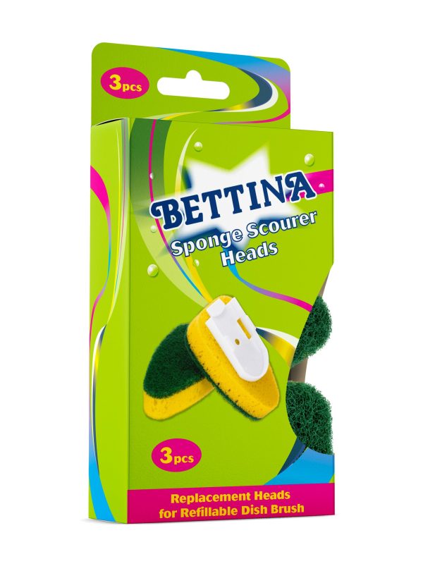 Bettina 3pc Scourer Head Refill (24)