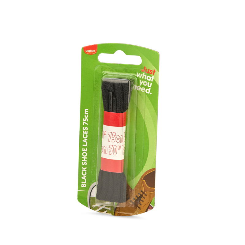 2 Shoe Laces Black (6 Units)