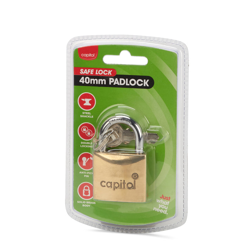 Padlock 40mm (6 Units)