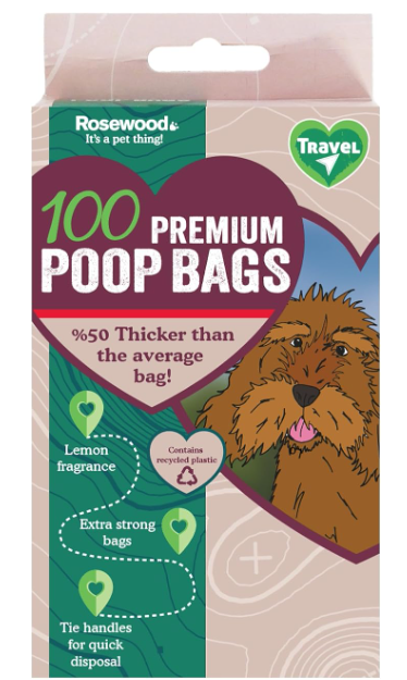 Degradable Doggy Bags - 100 Pieces (12 Units)