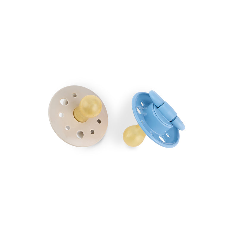 Baby Soothers 2pk - Blue/Neutral (10)