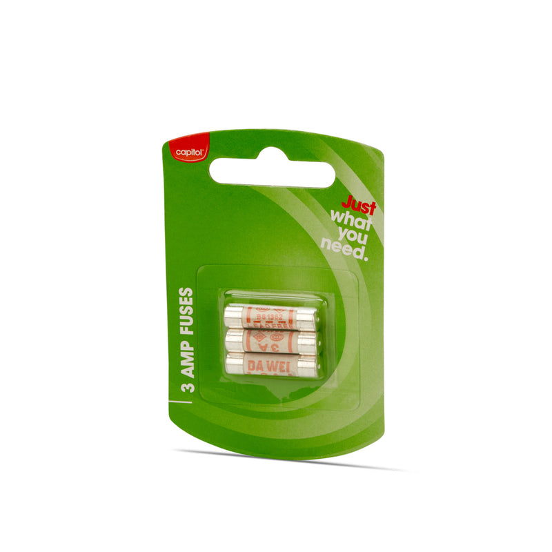 3 Amp Fuses (12 Units)