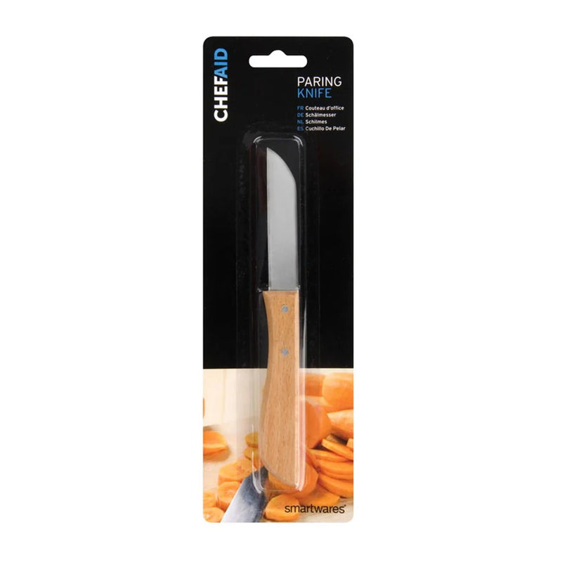 Chef Aid 17cm Paring Knife Wood Handle (1 Unit)