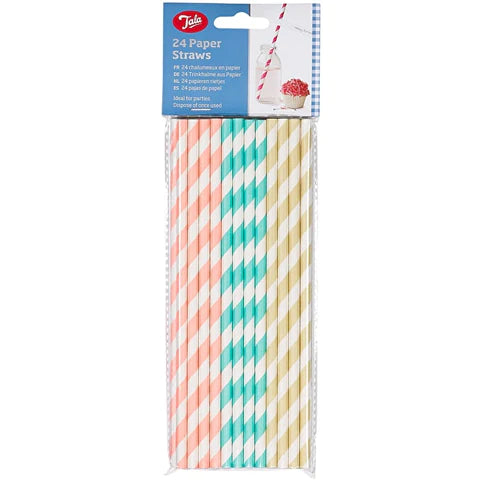 Tala Pastel Paper Straws (10 Units)