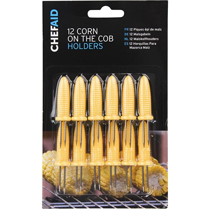 Chef Aid 12 Corn Cob Forks (1 Unit)