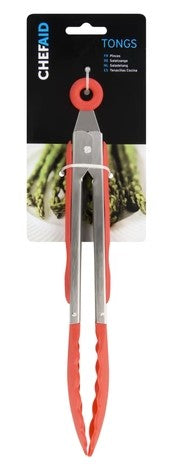 Chef Aid Soft Grip Tongs (1 Unit)