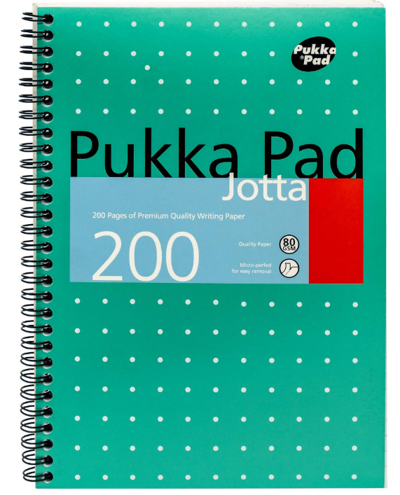 B5 Metallic Jotta Notepad Pukka (3 Units)