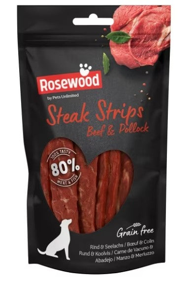 Steak Strips Beef 100g (8)