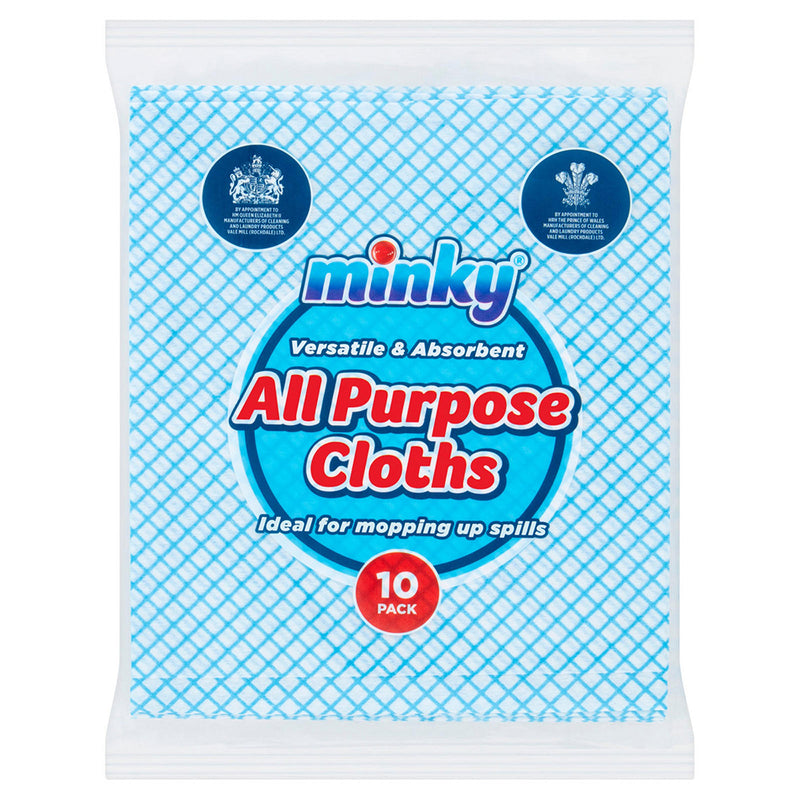 Minky All Purpose Cloths - 10 Pack (20 Units)