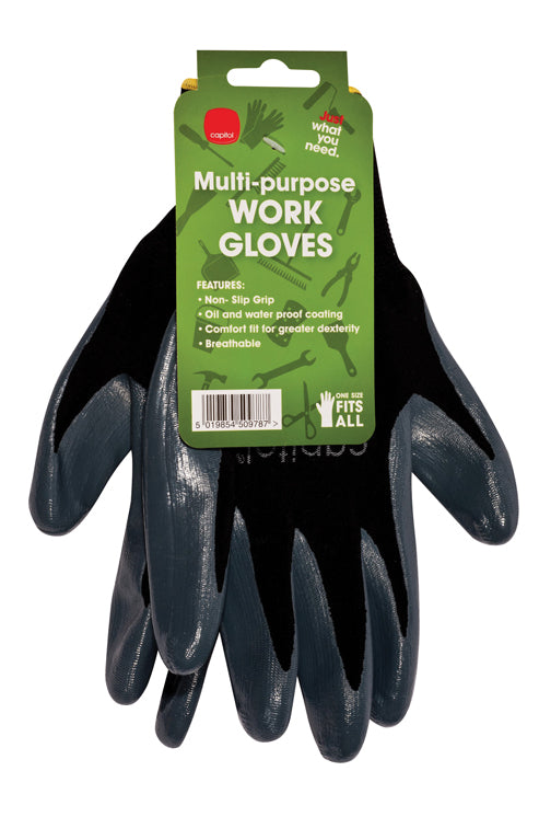 Multipurpose Work Gloves (6 Units)