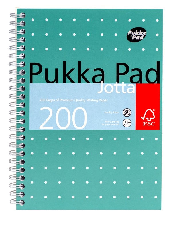 A5 Metallic Jotta Notepad Pukka (6 Units)