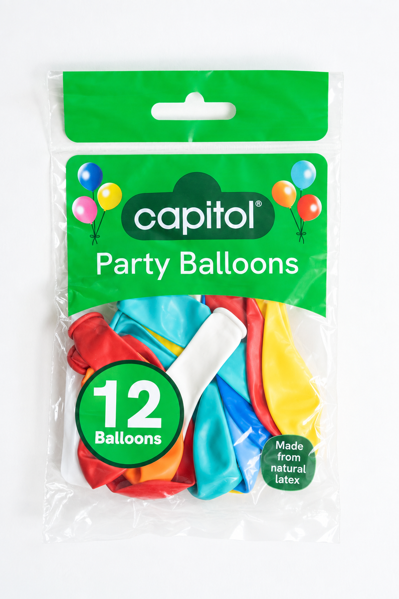 12 Party Balloons (12 Units)