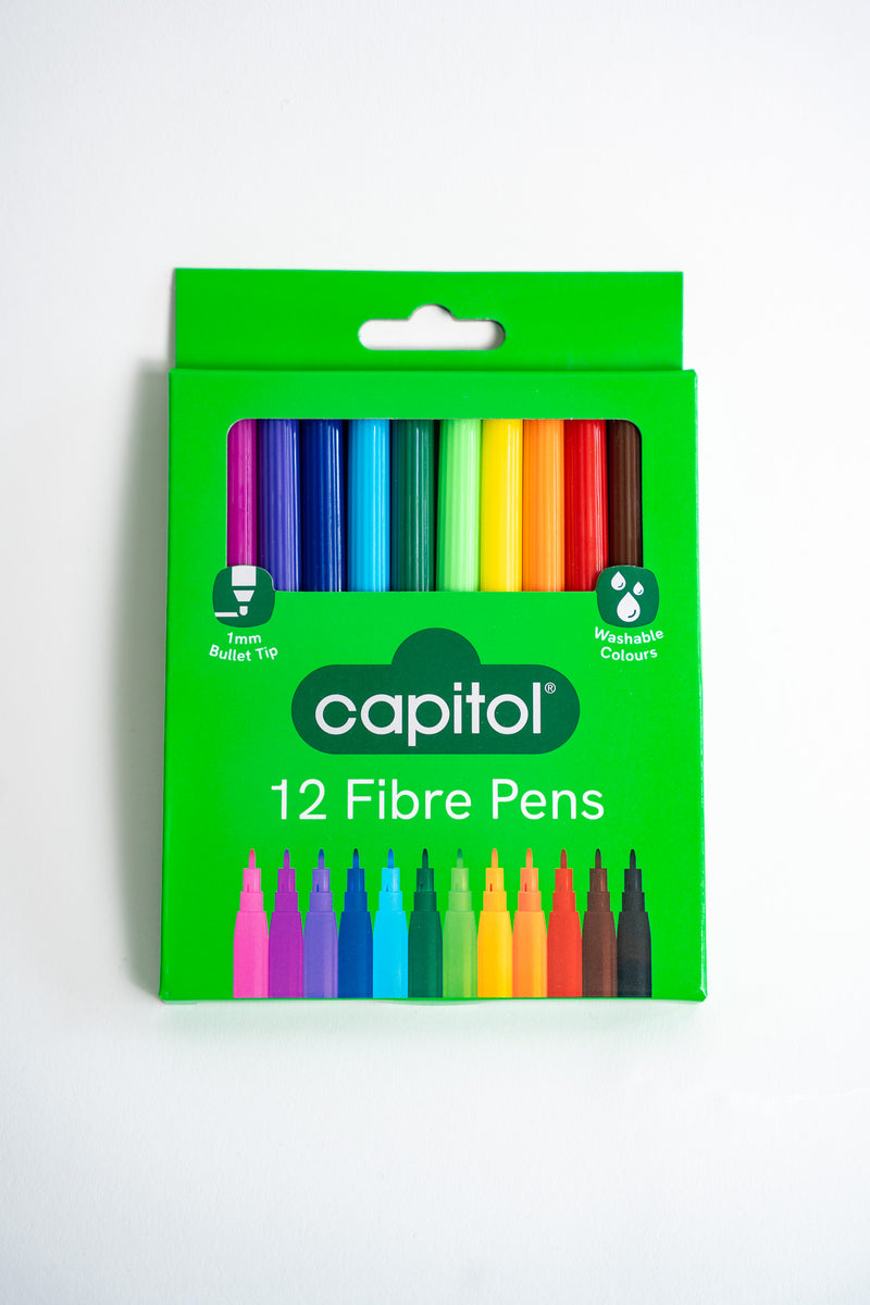 12 Felt Tip Pens (6 Units)