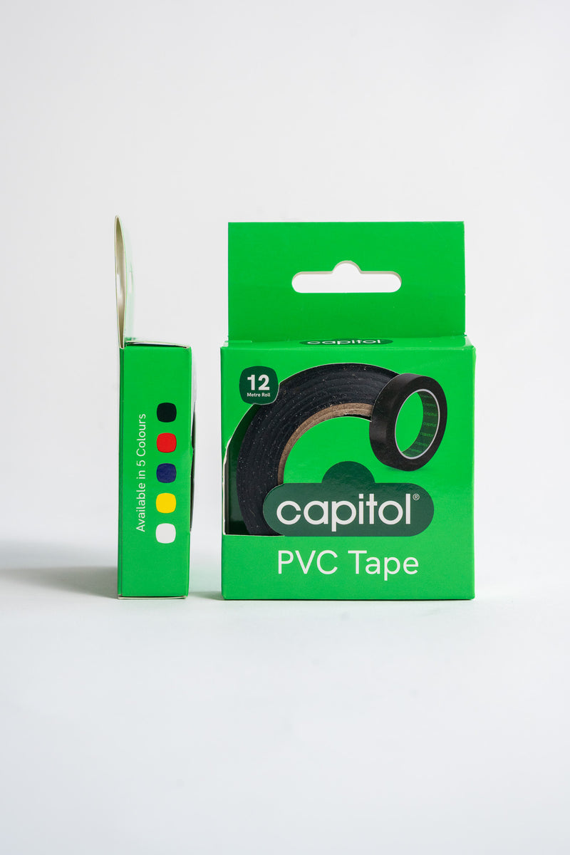 PVC Tape Black (12 Units)