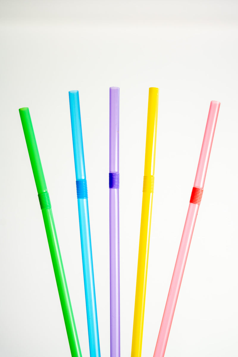 100 Recyclable Drinking Straws (12 Units)