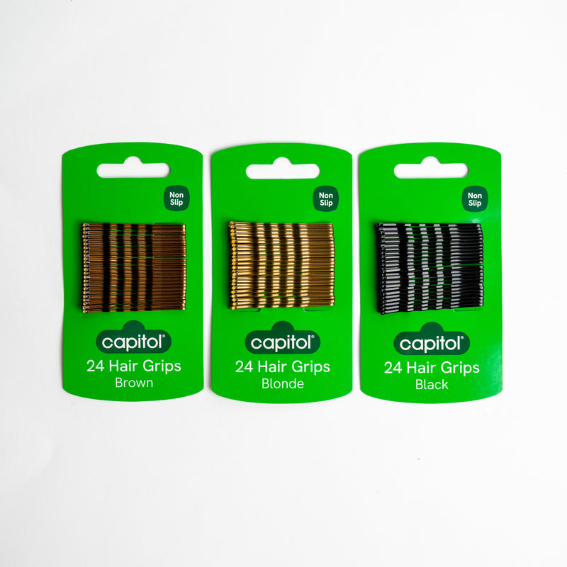 Blonde Hair Grips (6 Units)